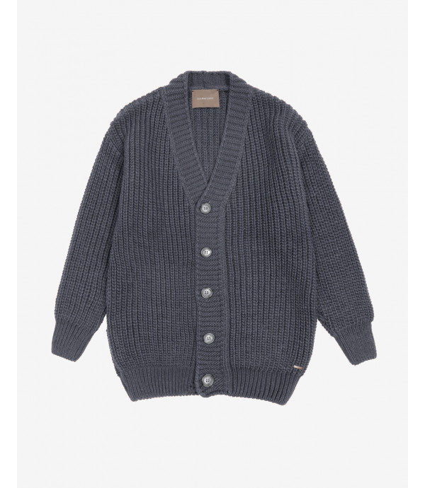Ribbed cardigan