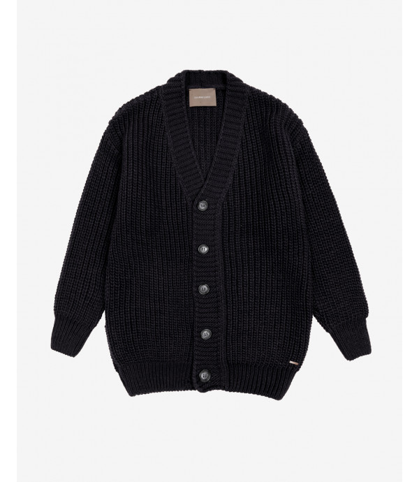 Ribbed cardigan