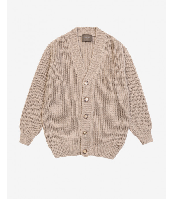 Ribbed cardigan