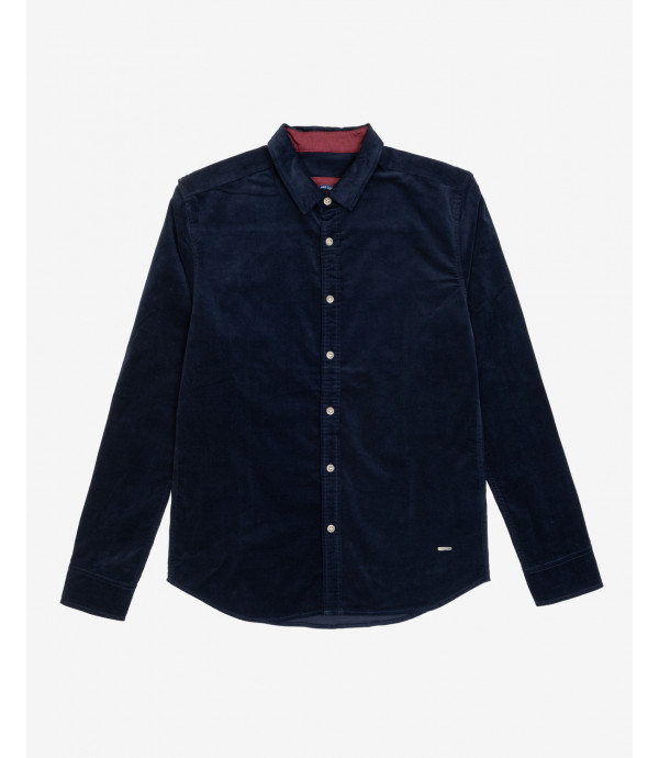 Camicia in velluto a coste