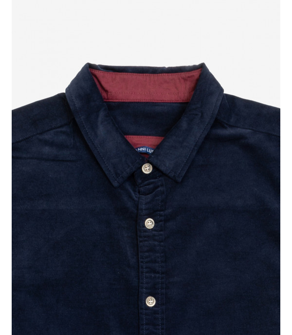 Camicia in velluto a coste
