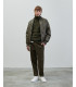 Bomber effetto pelle oversize