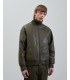 Bomber effetto pelle oversize