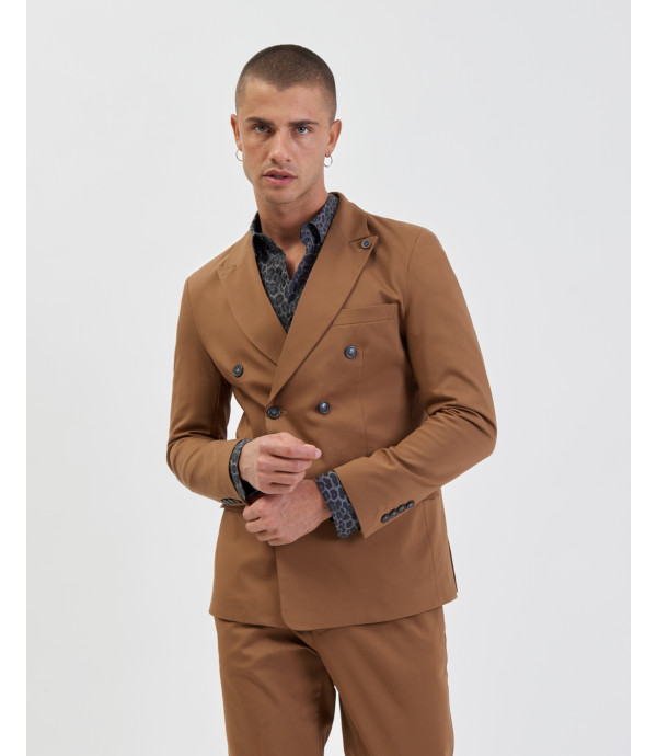Giacca slim fit doppio petto