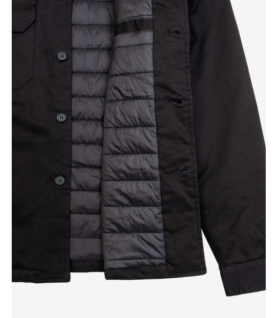Giacca camicia imbottita con tasche