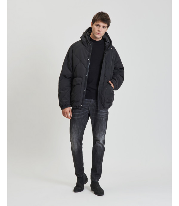 Quilted raglan jacket