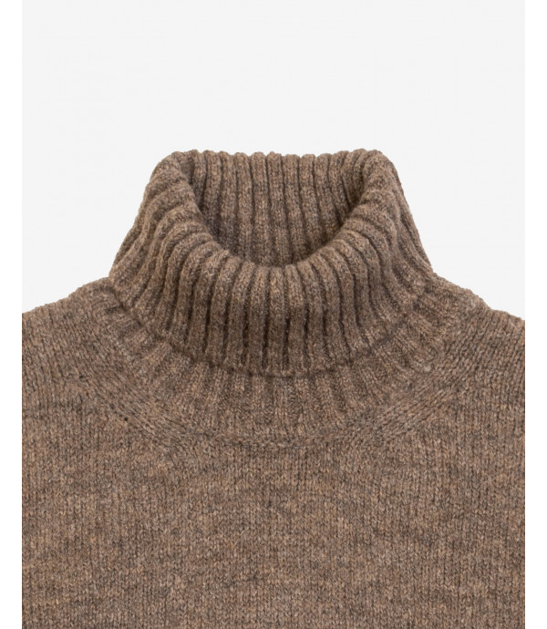 Alpaca blend turtleneck sweater