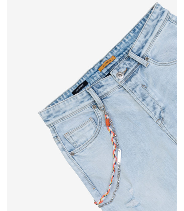 Jeans BRUCE regular fit con strappo sul ginocchio
