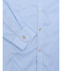 Different buttons mandarin shirt with chest pocket