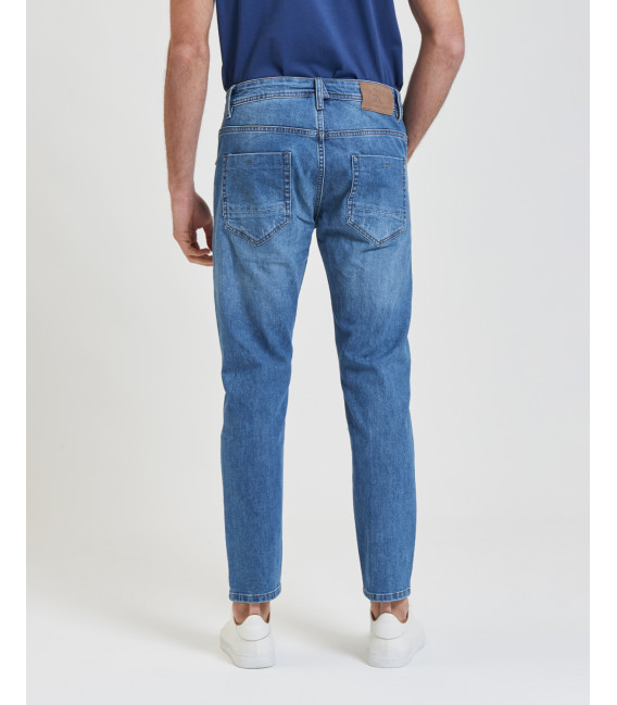 Jeans PAUL cropped skinny fit medium wash