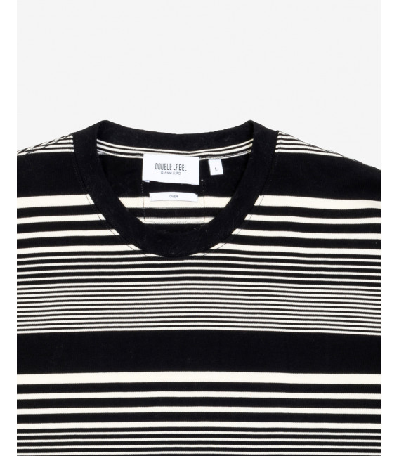 Oversize striped t-shirt
