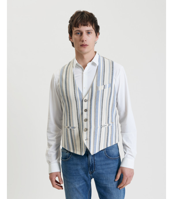 More about Striped cotton waistcoat