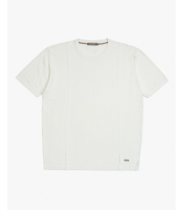 More about Textured knitted T-shirt