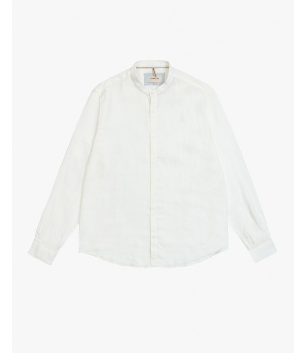 More about Mandarin collar linen shirt