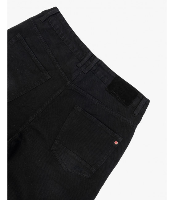 Bermuda jeans con strappi regular fit
