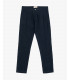 Pantaloni slim fit in lino
