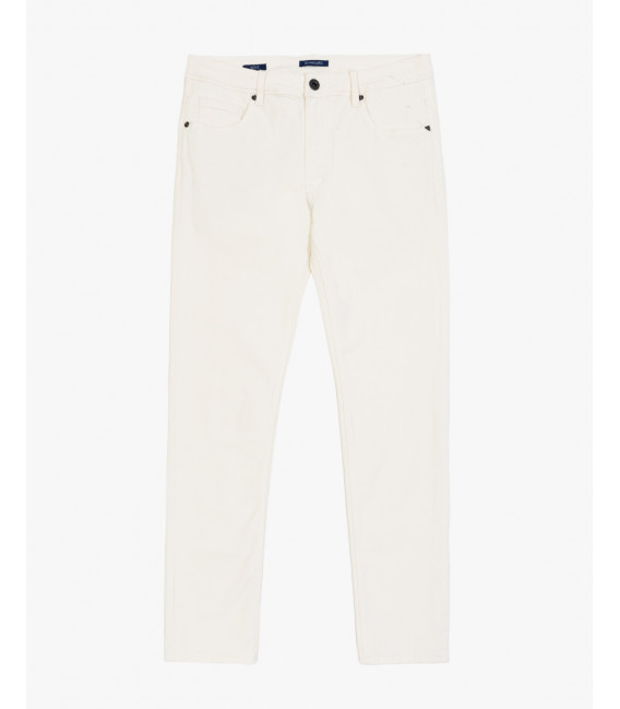 Chinos regular fit morbidi in velluto