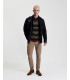 Chinos regular fit morbidi in velluto