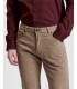 Chinos regular fit morbidi in velluto
