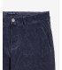 Pantaloni slim fit in velluto a coste