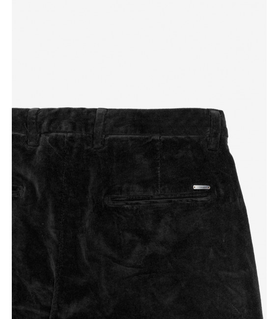 Pantaloni slim fit in velluto a coste