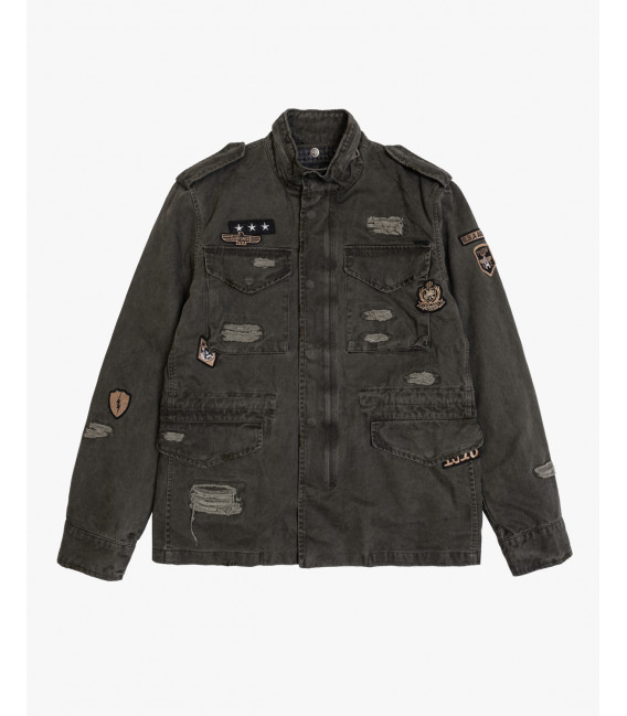 Giubbotto militare con imbottitura staccabile