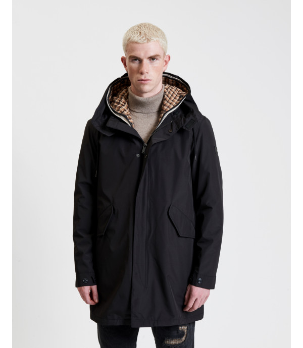 Water proof parka with double detachable padding