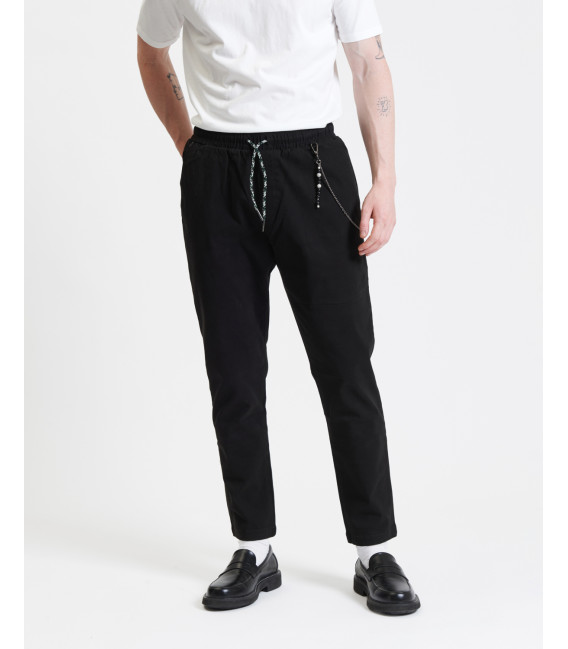 Pantalone con cloulisse a cavallo basso