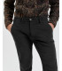 Pantaloni slim fit in velluto a coste