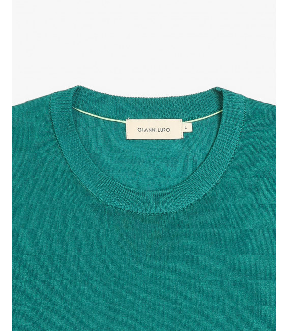 Muscle fit knitted t-shirt