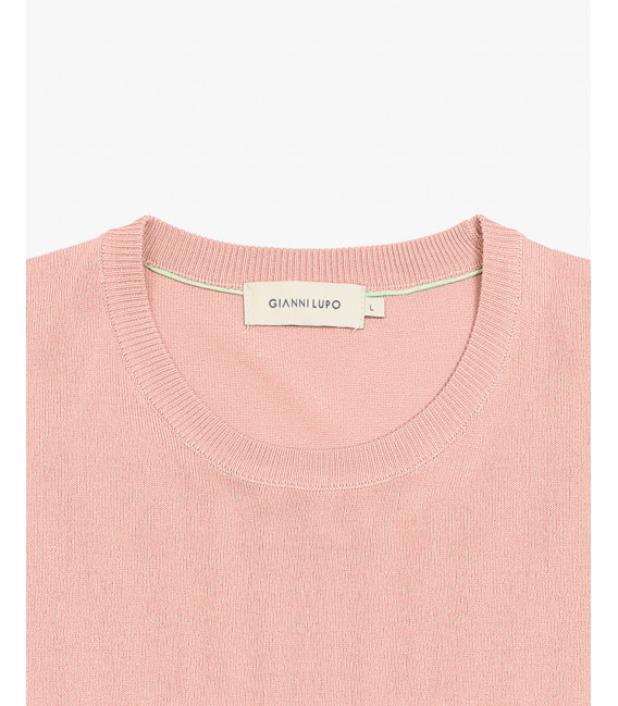 Muscle fit knitted t-shirt