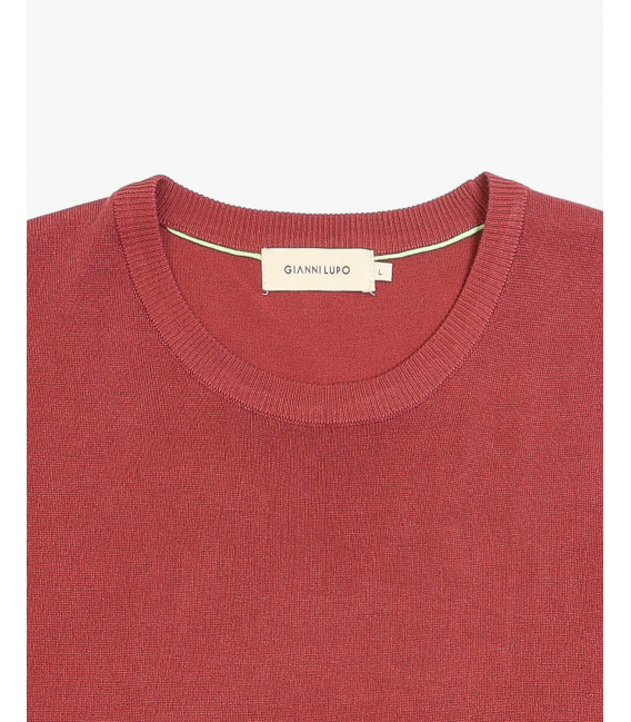 Muscle fit knitted t-shirt