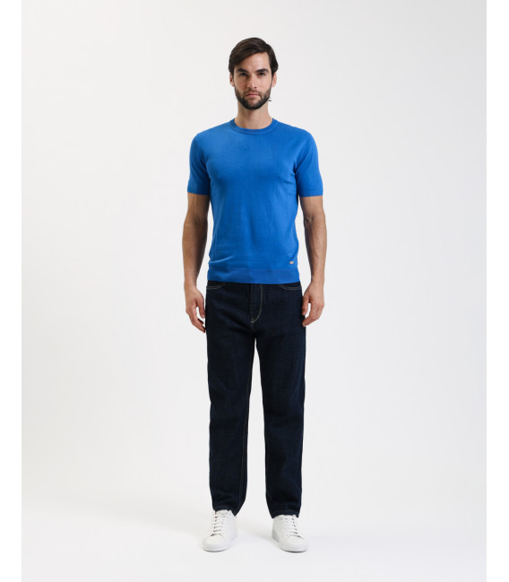 T-shirt in maglia muscle fit