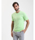 T-shirt in maglia muscle fit