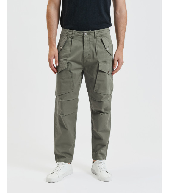 Pantaloni cargo wide leg