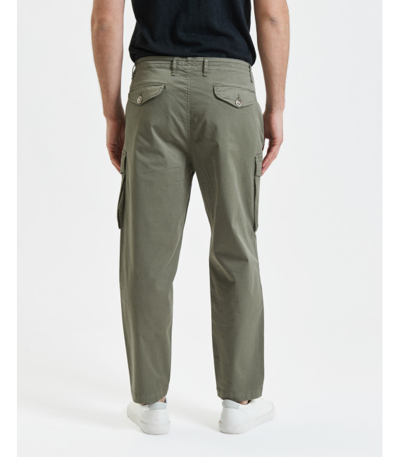 Pantaloni cargo wide leg