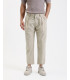 Pantaloni relaxed fit con pinces