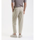 Pantaloni relaxed fit con pinces