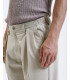 Pantaloni relaxed fit con pinces