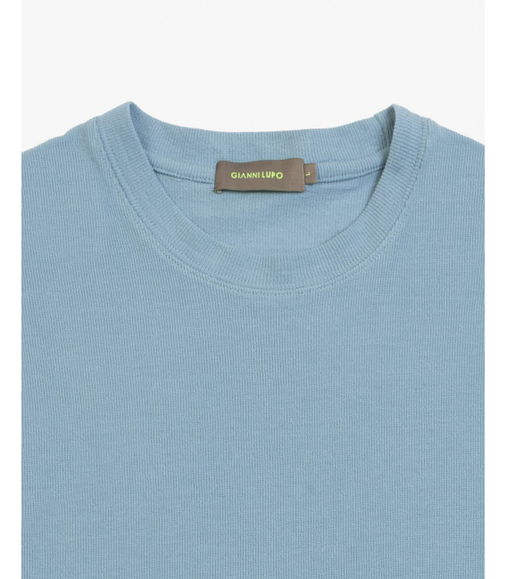 T-shirt boxy fit texturizzata
