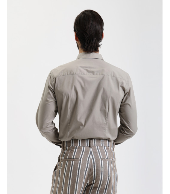Camicia cotone stretch
