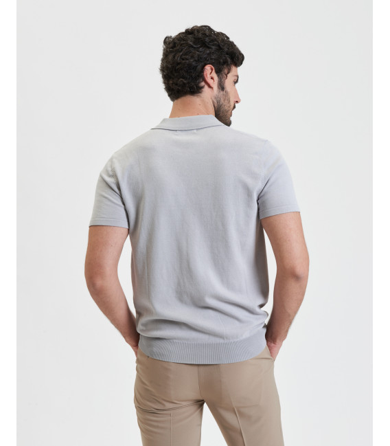 Polo in maglia muscle fit