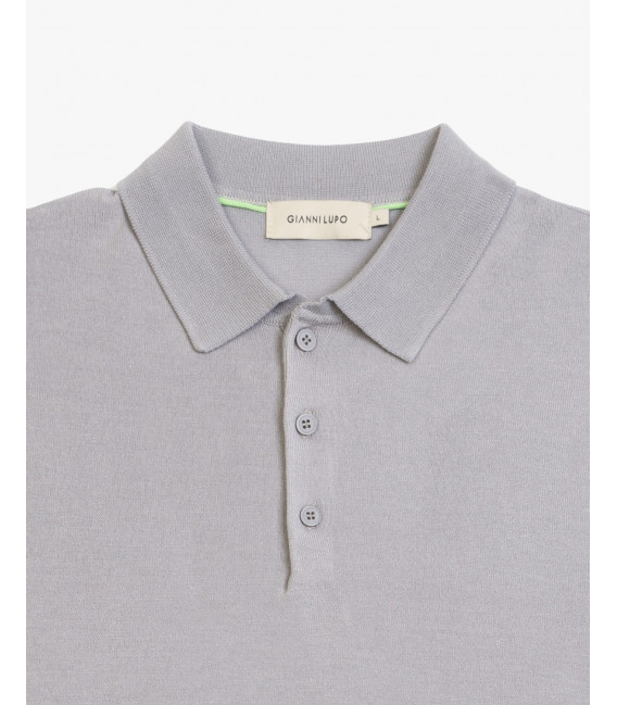 Polo in maglia muscle fit