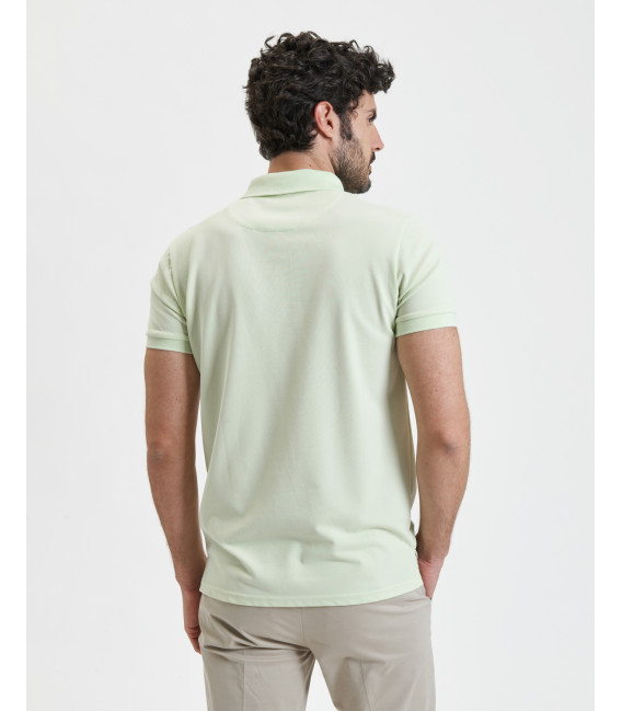 Polo in piquet con logo
