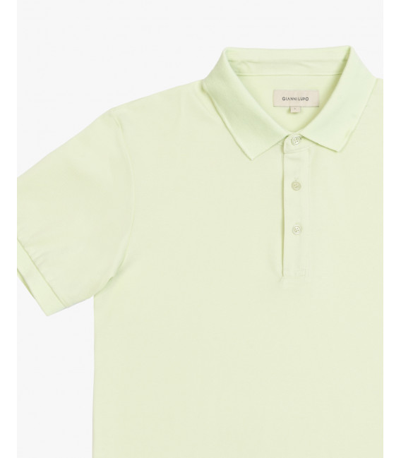 Polo in piquet con logo