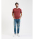 Muscle fit knitted t-shirt