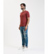 Muscle fit knitted t-shirt