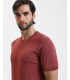 Muscle fit knitted t-shirt