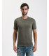 T-shirt in maglia muscle fit