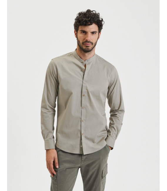 Camicia coreana cotone stretch